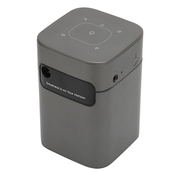 Mini Projektor Quad Core 1080P HD 2GB 32GB Dual Band 2.4G 5G HIFI DLP-teknik Smart Bärbar Projektor för Hemmet 100‑240V EU-kontakt