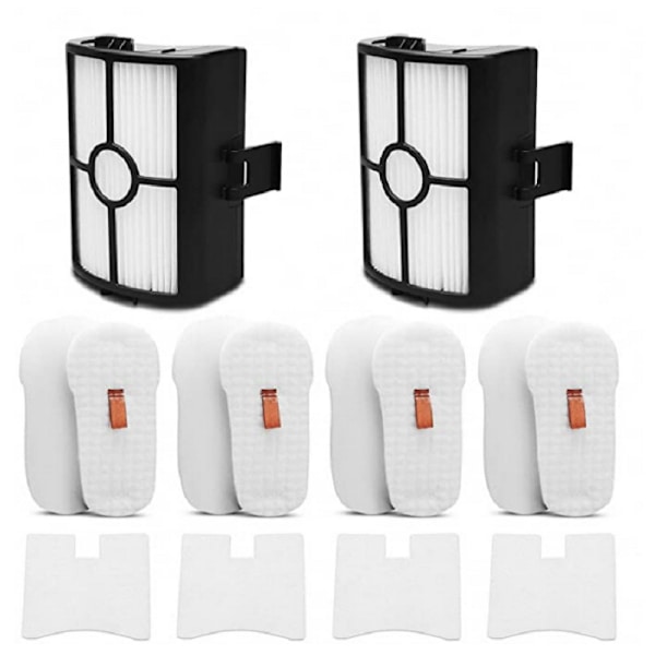2-pack Hepa-filter & 4-pack skumfilterersättning med Shark Va