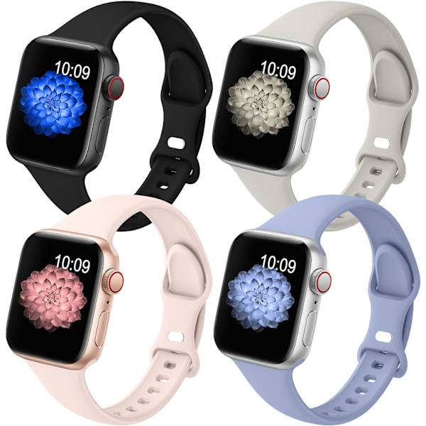 Smal band kompatibel med Apple Watch Band 40mm 38mm 44mm 42mm