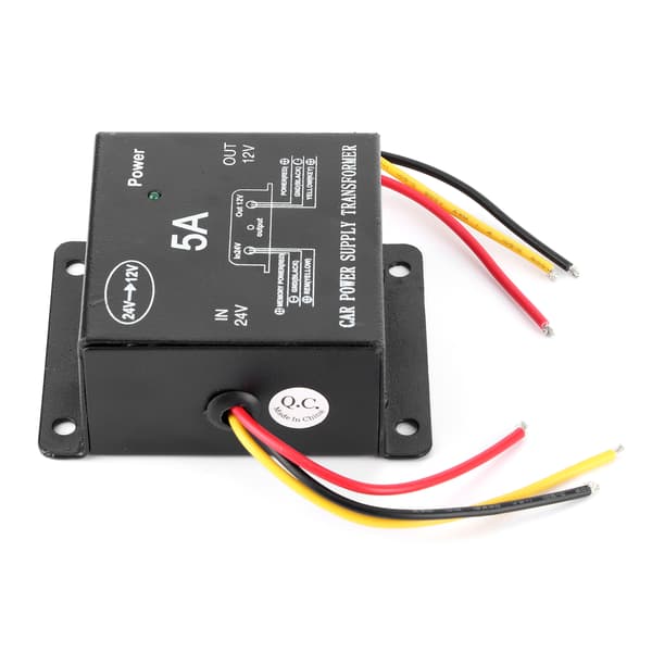 Høj Effekt Konvertering Effektivitet Buck Spændingsreducer DC 24V Til 12V Strøm Konverter Step Down Regulator Til Bil Audio Systemer Auto Genopretning Fuld