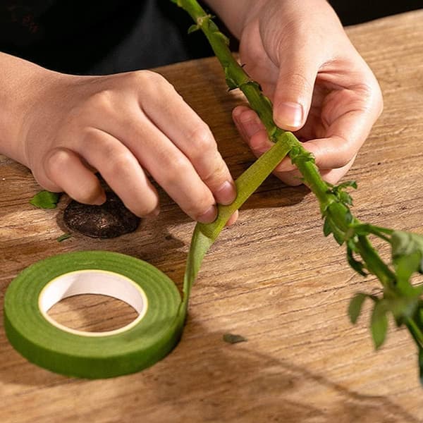 Blomstertape 2 Ruller Bouquet Tape til Blomsterhandlere Tape til Corsager