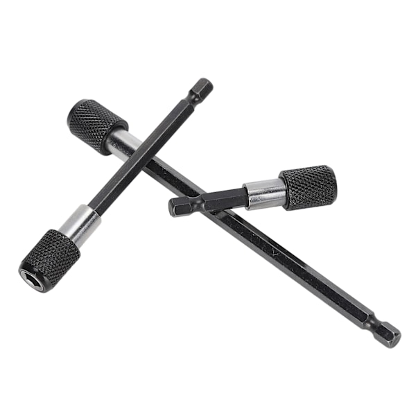 Magnetisk Borrförlängare Snabbkopplings Skruvmejsel Bitshållare Sexkantsskaft Förlängningschuck Adapter Set Snabbväxlings Bitshållare Hållbart Krom Vanadin