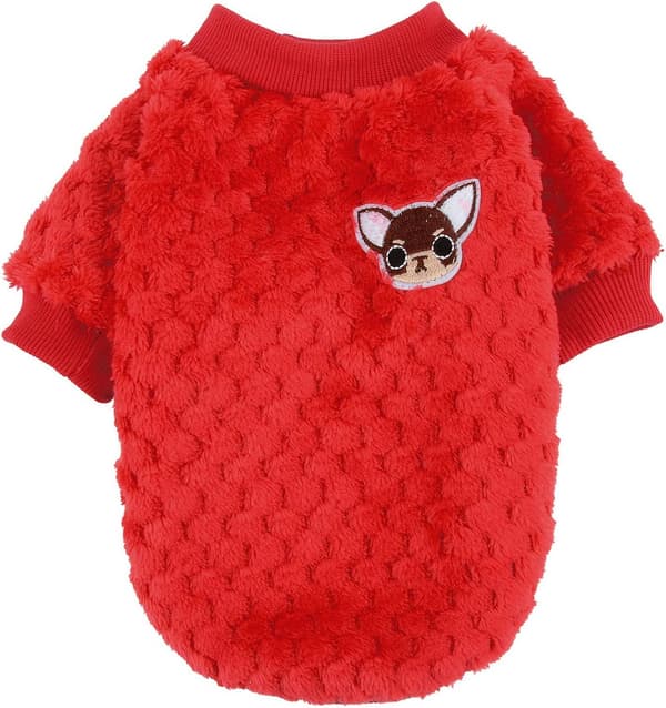 Genser for liten hund/katt, fleece vinterjakker, varme pullovers, kjæledyr