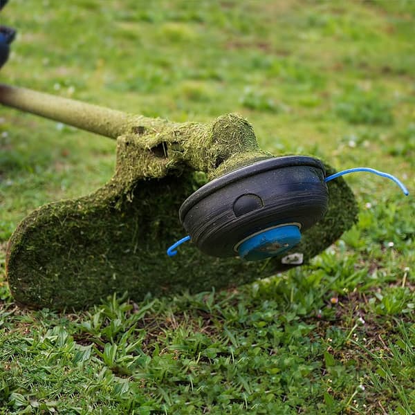 Trimmertråd 2.0mm X 100m sirkulær trimmertråd egnet for gresstrimmer, blå