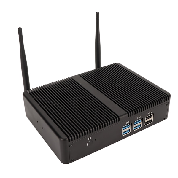 Mini PC 8GB RAM 256GB SSD 2.4G 5.0G WiFi LAN för Intel Celeron N3150 Processor Mini Stationär Dator 100‑240V EU-kontakt