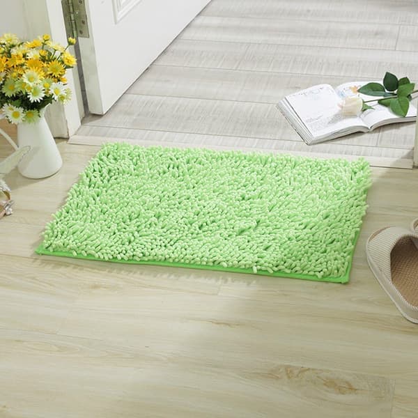 Badrumsmatta, Chenille Superabsorberande Halksäker Bekväm Badmatta