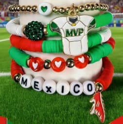 2026 USA-Canada-Mexico VM Mexico Armbåndssæt