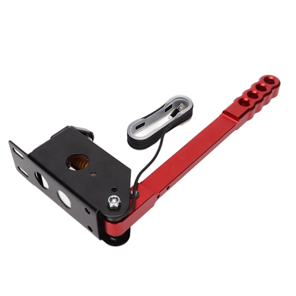 USB Handbroms 64 Bit Aluminiumlegering Simulerad Racing Spel Handbroms med Klämma för G25 G27 G29 T500