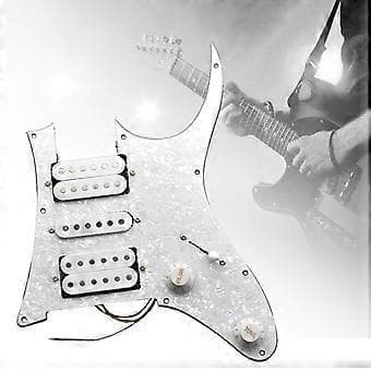 Prewired Plekterbrett Elektrisk Gitar Jakke Gitar Tilbehør for Utskifting()