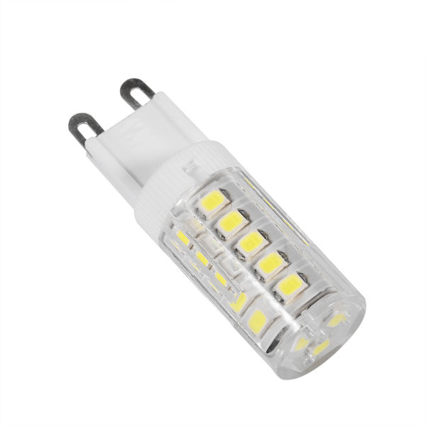 Keramiska G9 LED-pärlor 220V Kallt vitt Hög belysning Byte