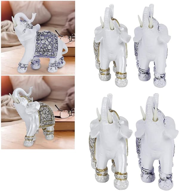 Elefant Statuer Dekoration, Dekorativ Elefant Figur Hjem De