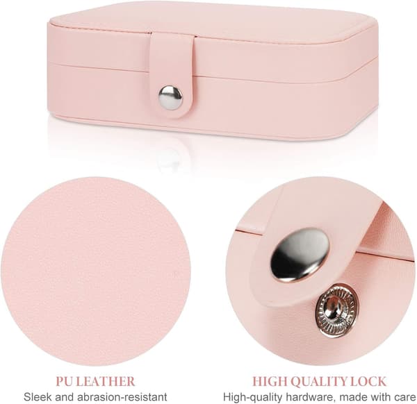 Smykkebokser, Kvinner Jenter Reise Smykke Organizer Liten Smykke