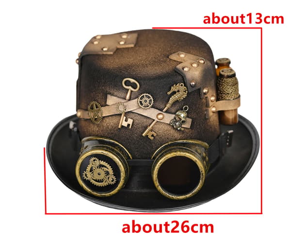 Steampunk-silinteri Cosplay-tanssiaiset: Viktoriaanisen aikakauden pullolasit