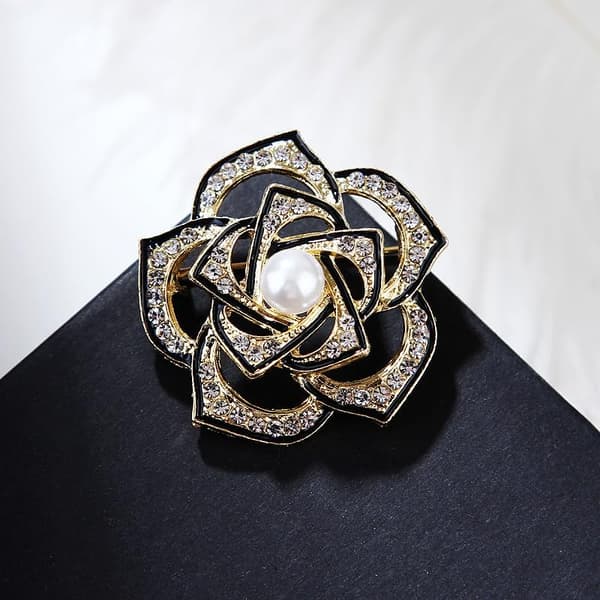 Blomsterbroche, smykkegave til kvinder, piger, damer, udsøgt emballage