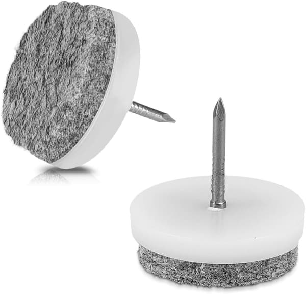 20x runde gliderer ?24mm spikret til stolben bord krakk møbler