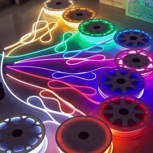 12V, LED-list, flexibel LED-list för inredning, positiv vit
