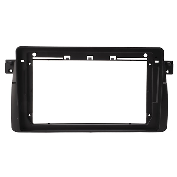 9-tums Bilradio Stereo Fascia Surround Panel Instrumentbräda Installationskit för 3-serie E46 1998–2005