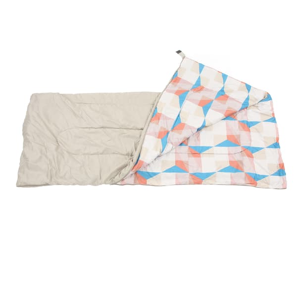 Komfortabel sovepose for camping, polyester pongee hul bomull, rektangulær design for voksne og barn, pose for all slags vær, ultralett og bærbar