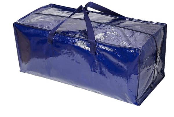 (Blå, Sett med 2), Ekstra store kraftige blå flytteposer med Ba