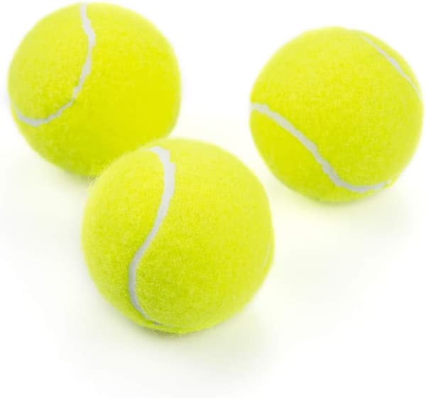 15-pack gröna avancerade träningstennisbollar med träningsboll