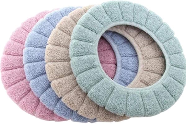 Varm Toalettlock, 4-pack Toalettlocksvärmare Kudde