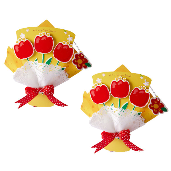 2-pack Semi-färdigt materialpaket, Gratulationskort, Lärares