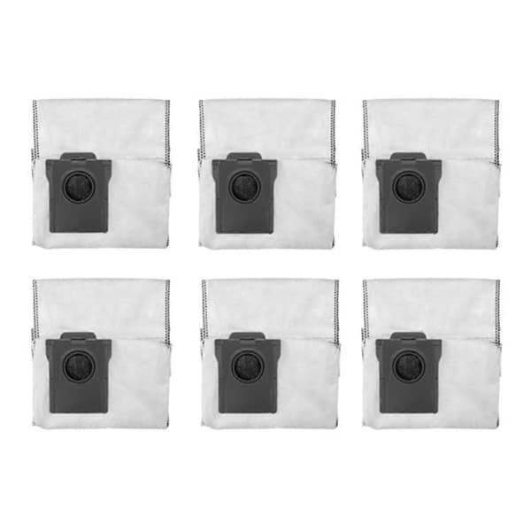 6 stk. passer til X40 Pro Ultra, X40 Ultrathin, X40 Master Robotstøvsuger Reservedele Støvpose