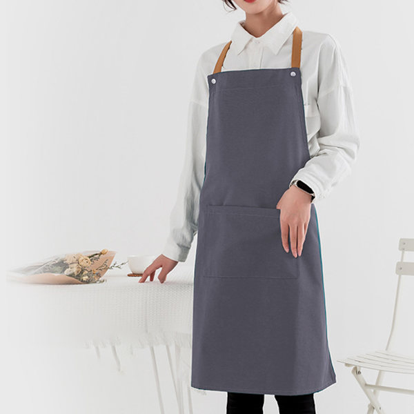 1 st tjock denim canvas förkläde skräddarsydd vattentät hem