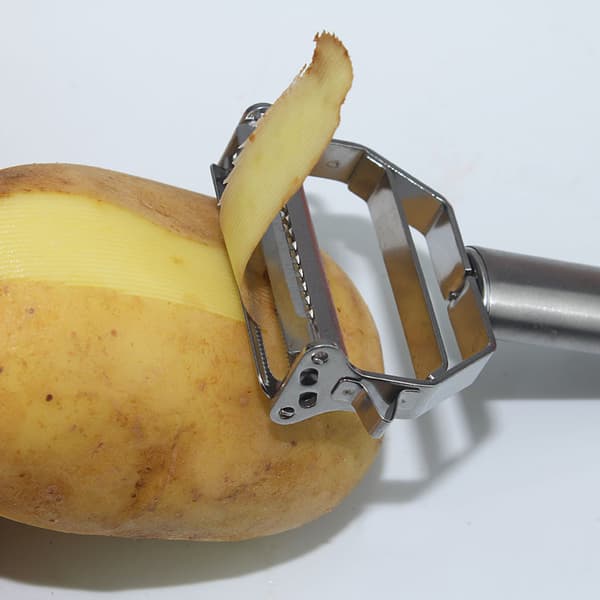Rostfritt Stål Potatis Morots Rivjärn Julienne Skalare Kökstillbehör