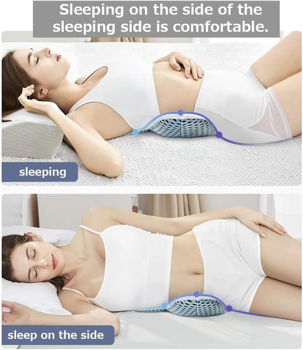 Säädettävä korkeus Memory Foam -ristiseläntukityyny sänkyyn