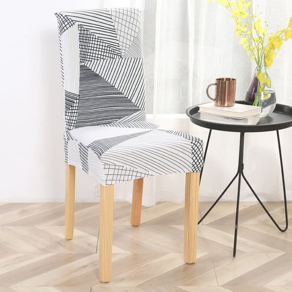 1 stk spisestoltrekk elastisk vaskbart avtagbart stretchtrekk