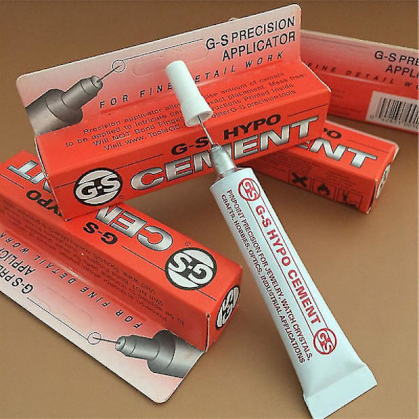 Gs Hypo Cement Lim Pakke 3-pakning