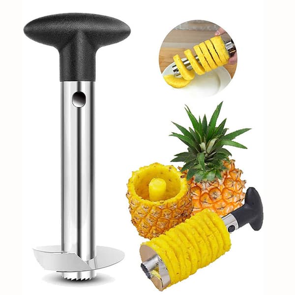 1 stk ananaskutter, ananasskiver, ananas
