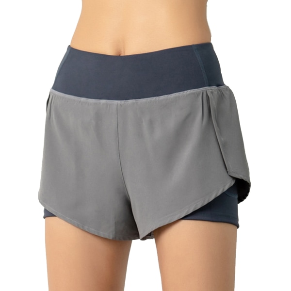Kvinnors sommarhot pants anti-reflex casual shorts yoga byxor