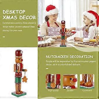 Pepparkaks Jul Nötknäpparfigurer