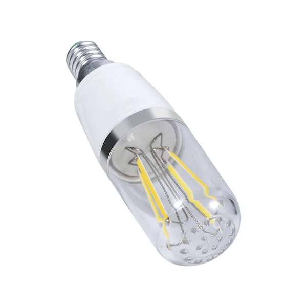 E14 LED-ljuskrona, glödlampa, dimbar, retro