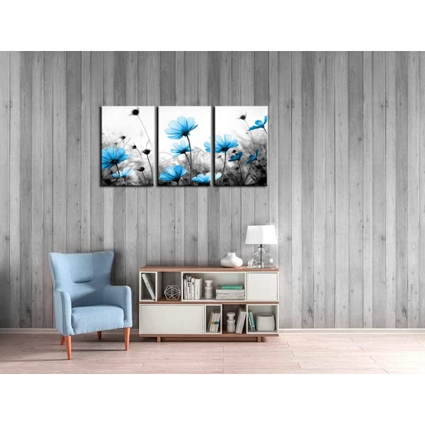 Abstrakt Guld Blad Väggkonst Modern Canvas Tavlor Minimalism