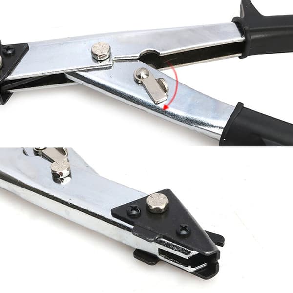 Nibbler med metallprofil för Placoplâtre -