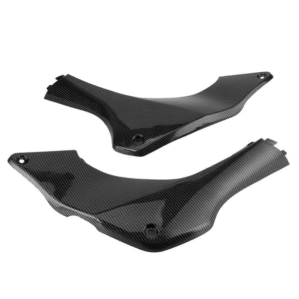 Par kulfiber-stil motorcykelsæde sidepaneler passer til Honda Hornet 250/600/1998/1999/2000