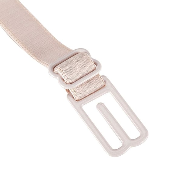 Bh-remmar Clips Elastiska halkfria remhållare, Svart, Beige