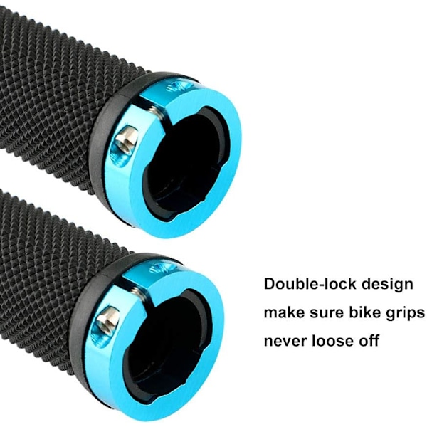 2 Par Premium Cykelgrepp, Ergonomiska Cykelgrepp, Halksäker Gummi