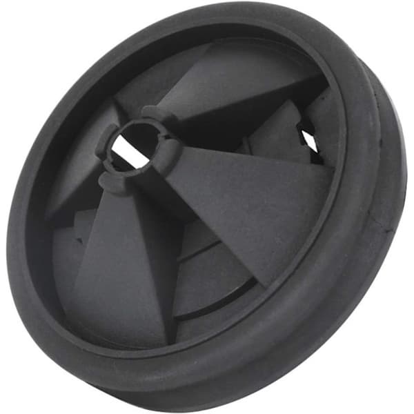 2 stk. silikone dæksel til affaldskværn, passer til InSinkErator 87 mm ydre diameter, affaldskværn, udskiftning