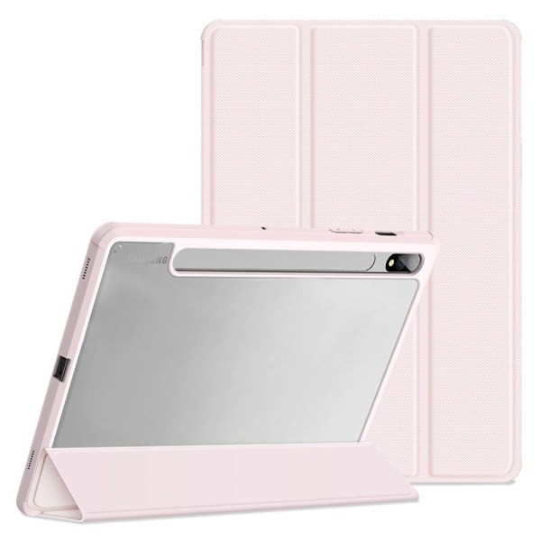 DUX DUCIS Samsung Galaxy Tab S7 / Tab S8 Fodral TOBY Pennhållare Rosa