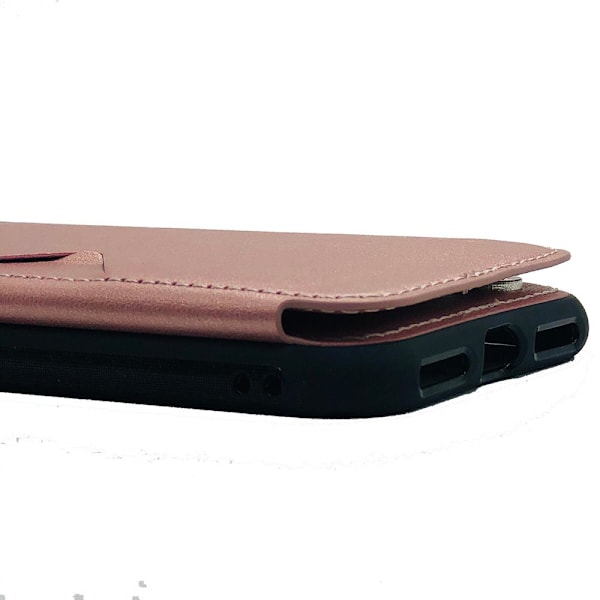 iPhone 7 - Stilrent Stötdämpande Skal med Kortfack (HANMAN) Mörkblå Mörkblå