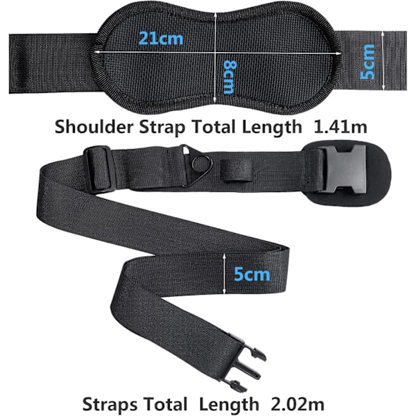 Bærestrop til Surfbræt, Kajak, Sup, Longboard, Stand Up Pad