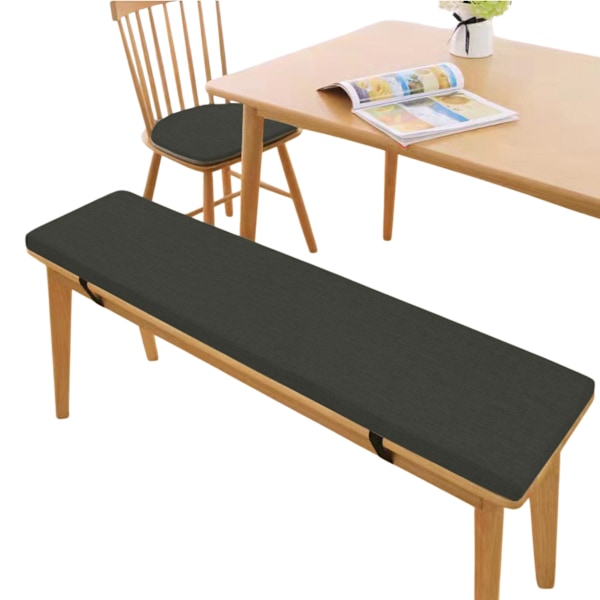5 cm tjock sittdyna för bänk, tvättbar stolsdyna för bänk, trädgårdsbänkdyna utomhus, stor sittdyna för stol golv kontorsstol, Style 3