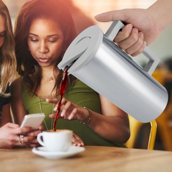 1800 ml mångsidig vattenmugg i rostfritt stål för mjölk