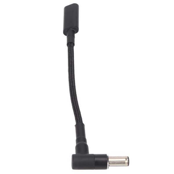 USB C till DC Adapter PD 100W Typ C till DC 6.0x0.6mm Adapter Laptop Laddningskabel Adapter