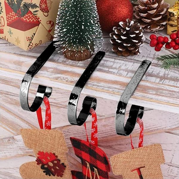 Julesokkeholder, Pejsekroge, til julepynt til fester style 2