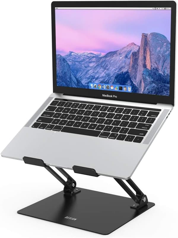 LS10 Laptop Stativ, Ergonomisk Laptop Stativ, Aluminium Laptop Stativ